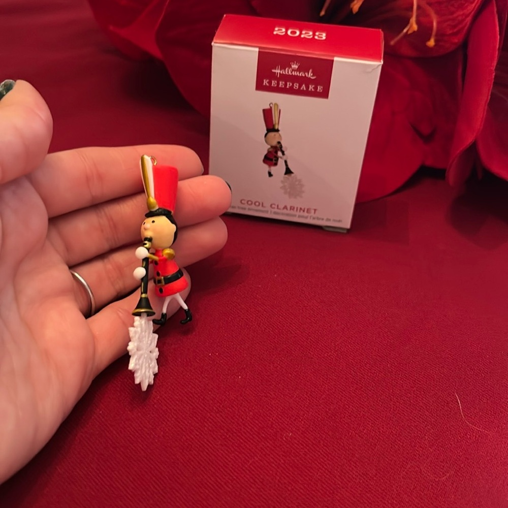 Hallmark Keepsake 2023 Cool Clarinet Ornament